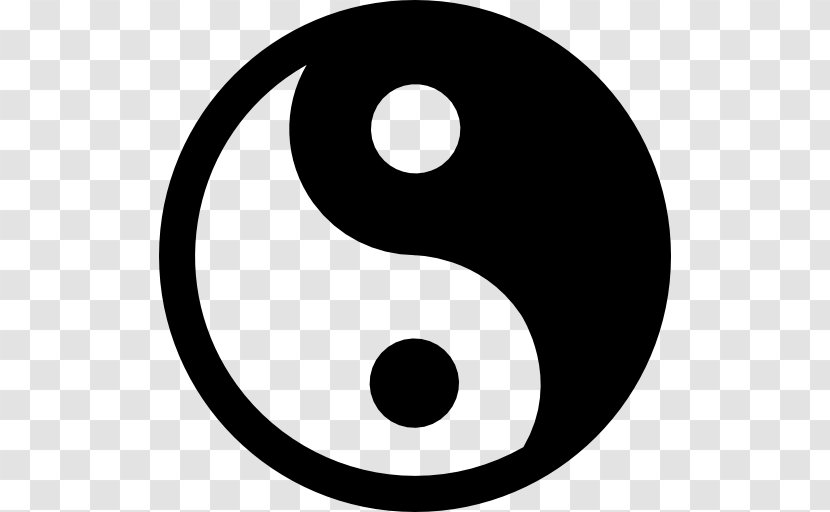 Yin And Yang Drawing - Smile - Symbol Transparent PNG