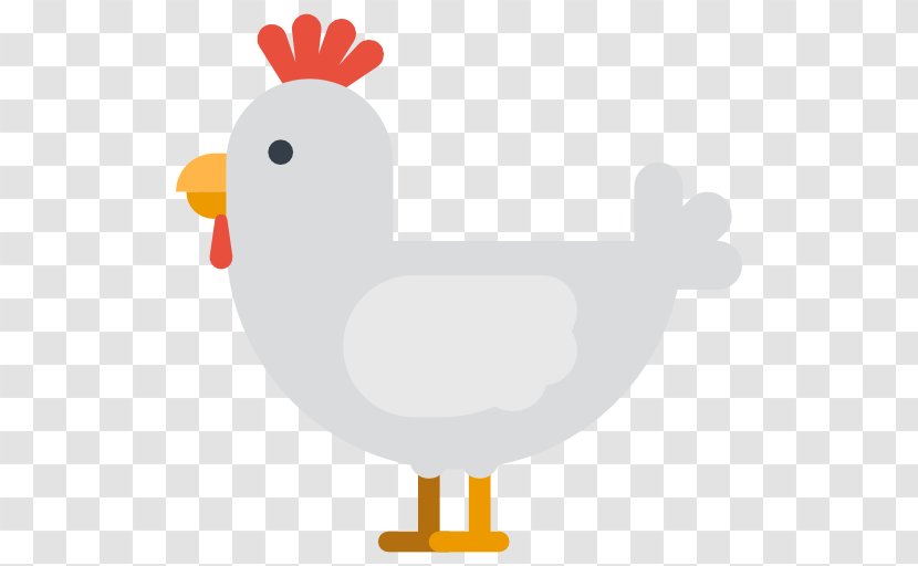 Icon - Rooster - Cartoon Chick Transparent PNG