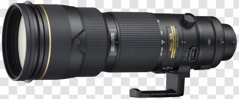 Nikon AF-S DX Zoom-Nikkor 18-300mm F/3.5-6.3G ED VR D200 Telephoto 200-400mm F/4.0 Camera Lens - Accessory Transparent PNG