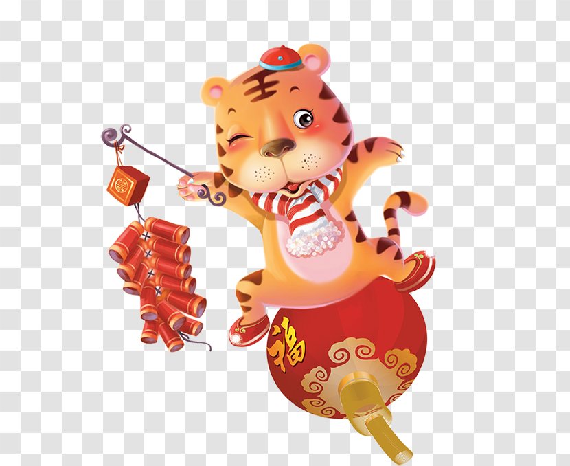 Tiger Cartoon Firecracker Google Images Transparent PNG