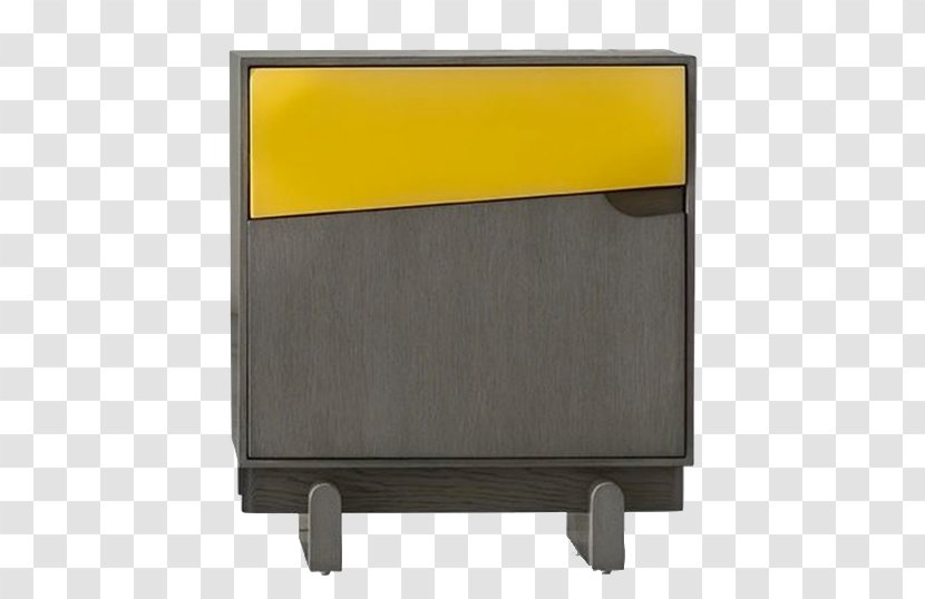 Nightstand Table Drawer Furniture Chair - Creative Fashion Cupboard Transparent PNG
