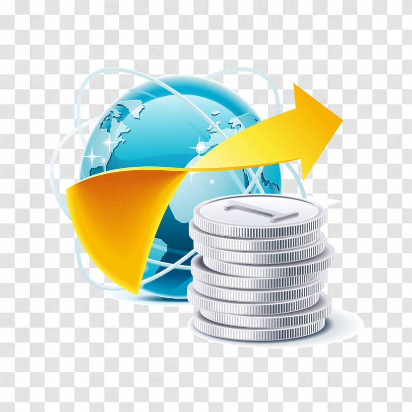 Finance Loan Bond Icon - Credit Card - Vector Arrows And Earth Transparent PNG