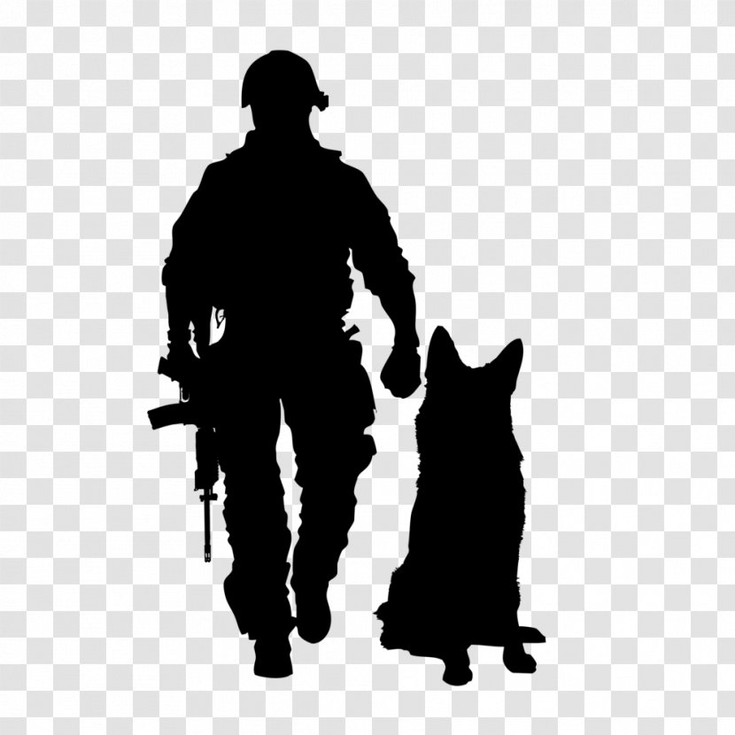 Father And Son Drawing Silhouette - Monochrome - The Dog Decal Transparent PNG