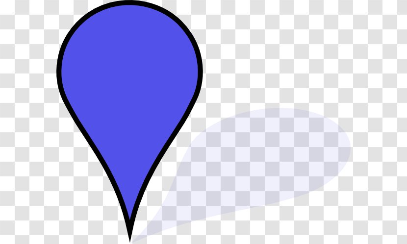 Clip Art Blue Image Openclipart - Map Marker Transparent PNG