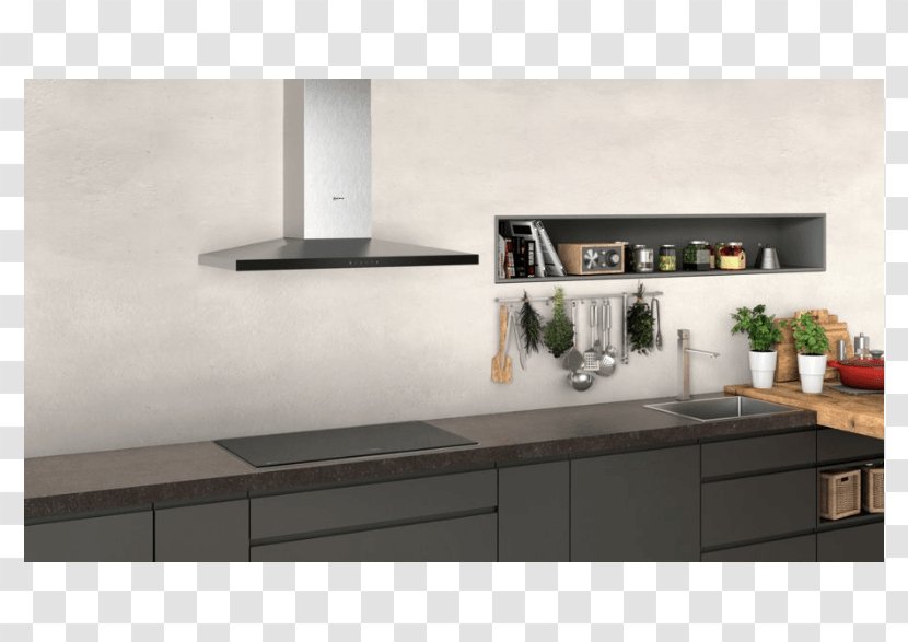 Neff GmbH Exhaust Hood Home Appliance Kitchen Cooking Ranges - Gloss Transparent PNG