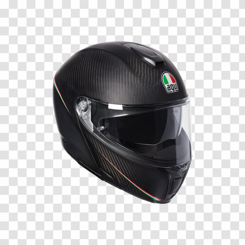 Motorcycle Helmets AGV Integraalhelm Carbon Fibers Transparent PNG