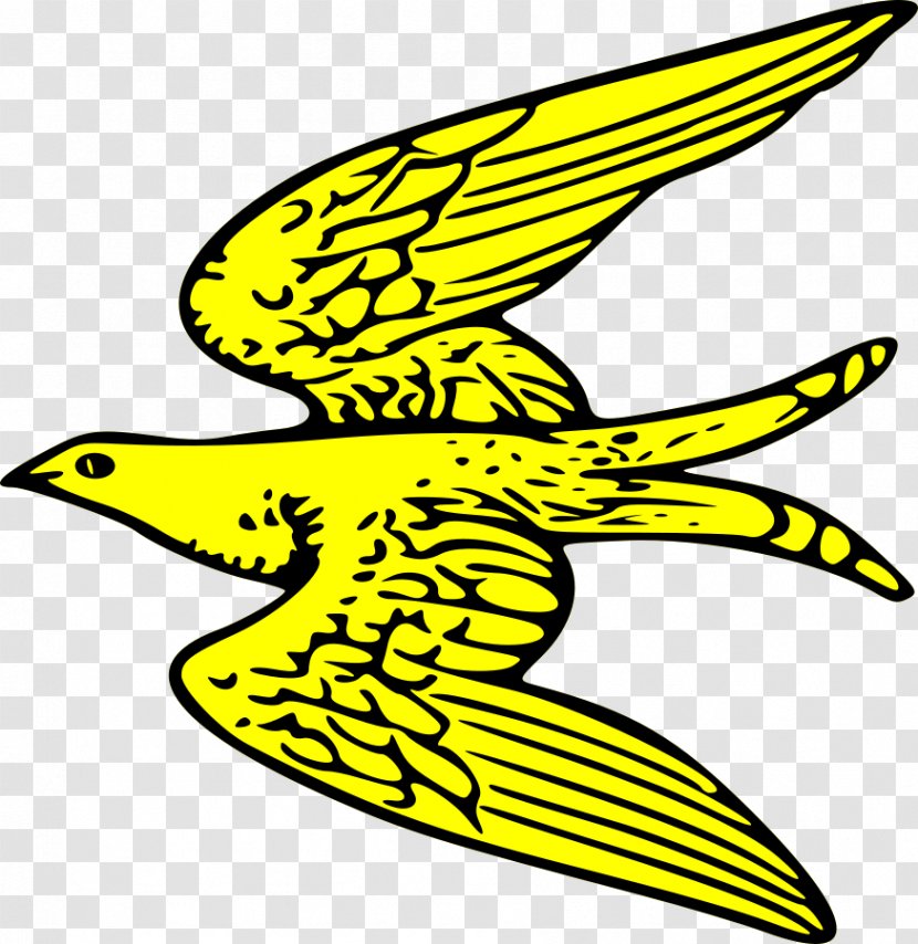 Bird Coat Of Arms Clip Art - Fly Transparent PNG