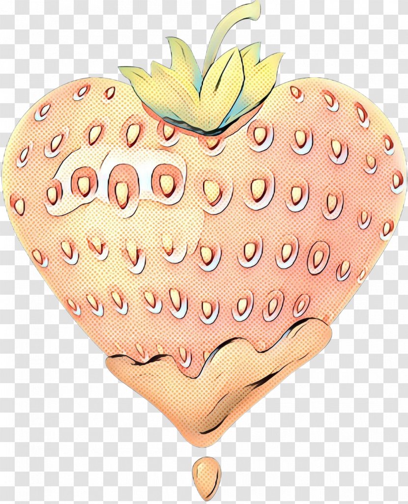 Love Background Heart - Pineapple Transparent PNG
