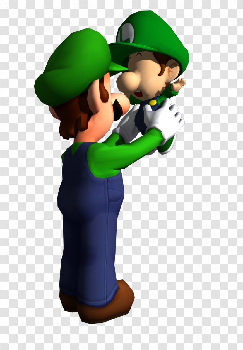 Mario & Luigi: Partners In Time Super Strikers Charged - Baby - Luigi Transparent PNG