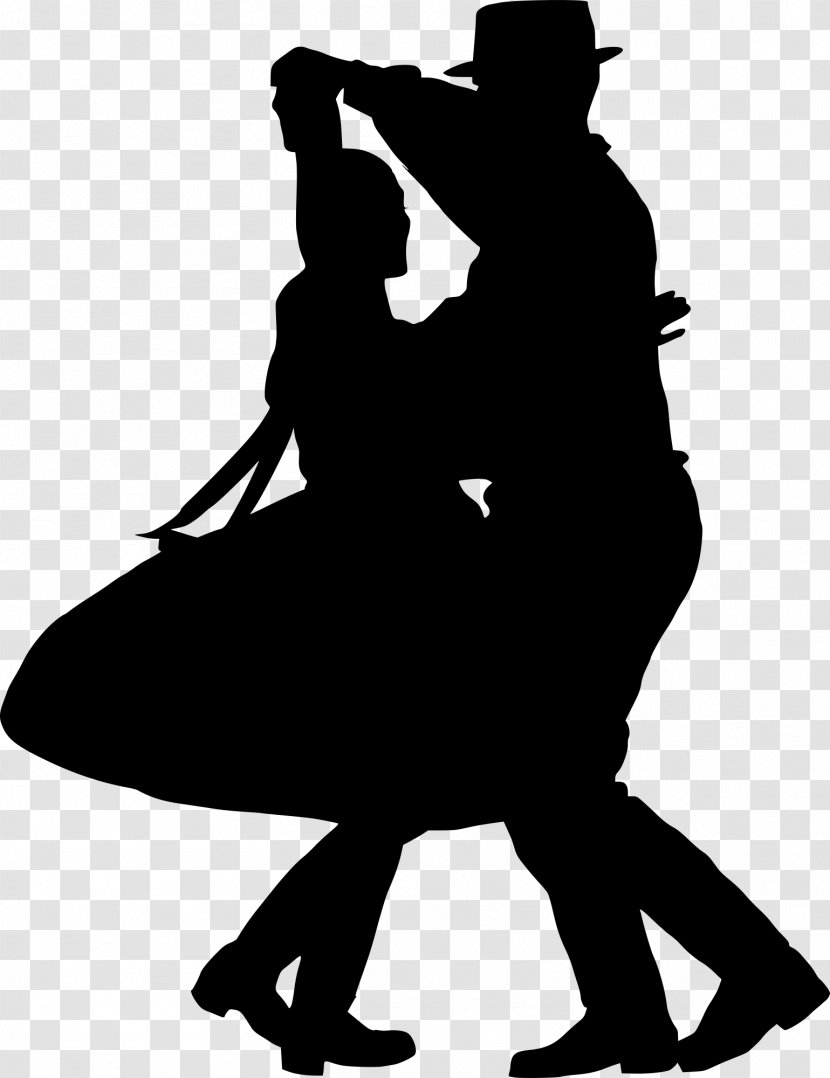 Clip Art Folk Dance Silhouette - Garba - Couple Transparent PNG
