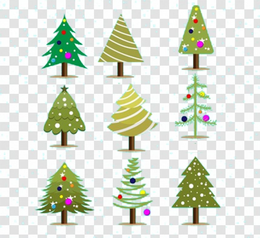 Christmas Tree - Ornament - Elements Trunk Transparent PNG