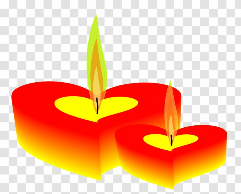 Candle Flame - Red Transparent PNG