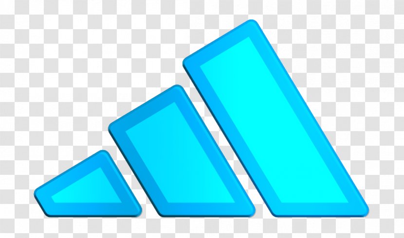 Adidas Icon - Blue - Electric Rectangle Transparent PNG