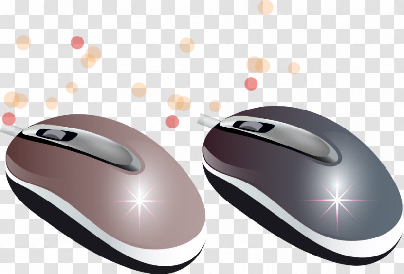 Computer Mouse Output Device - Automotive Design - Vector Transparent PNG