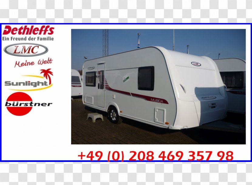 Caravan Campervans Dethleffs Keyword Vehicle - Car - Long Life Transparent PNG