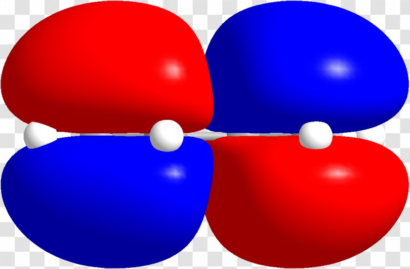 Atomic Orbital Computational Chemistry Molecular Molecule - Silhouette - Number 4 Transparent PNG