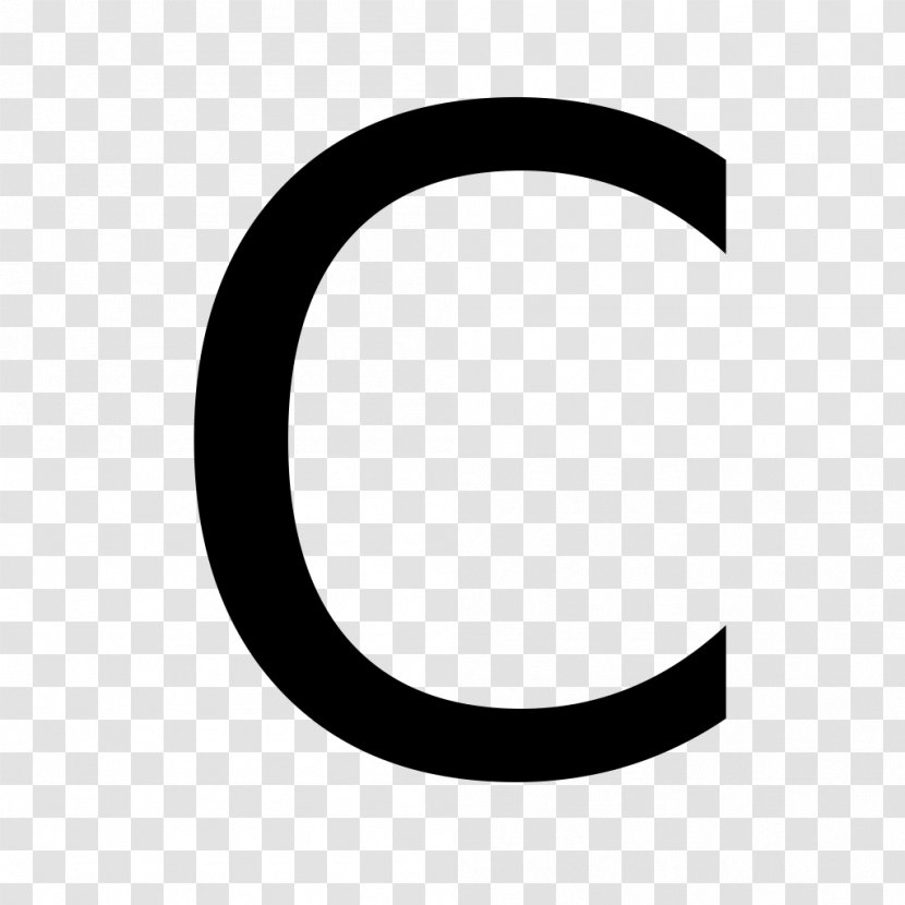 Letter Case Alphabet Cursive - Sansserif - C Transparent PNG