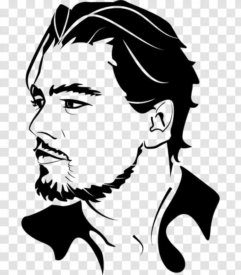 Actor - Fictional Character - Stencil Transparent PNG