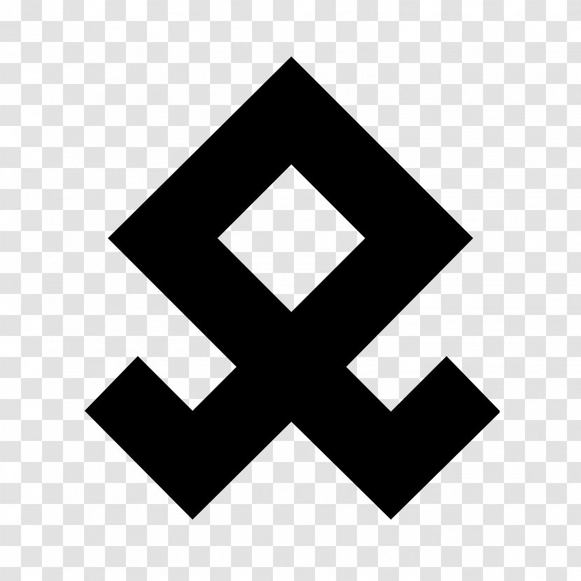 Odal Armanen Runes Sowilō Blanke Bevrydingsbeweging - Black And White - Nazism Transparent PNG