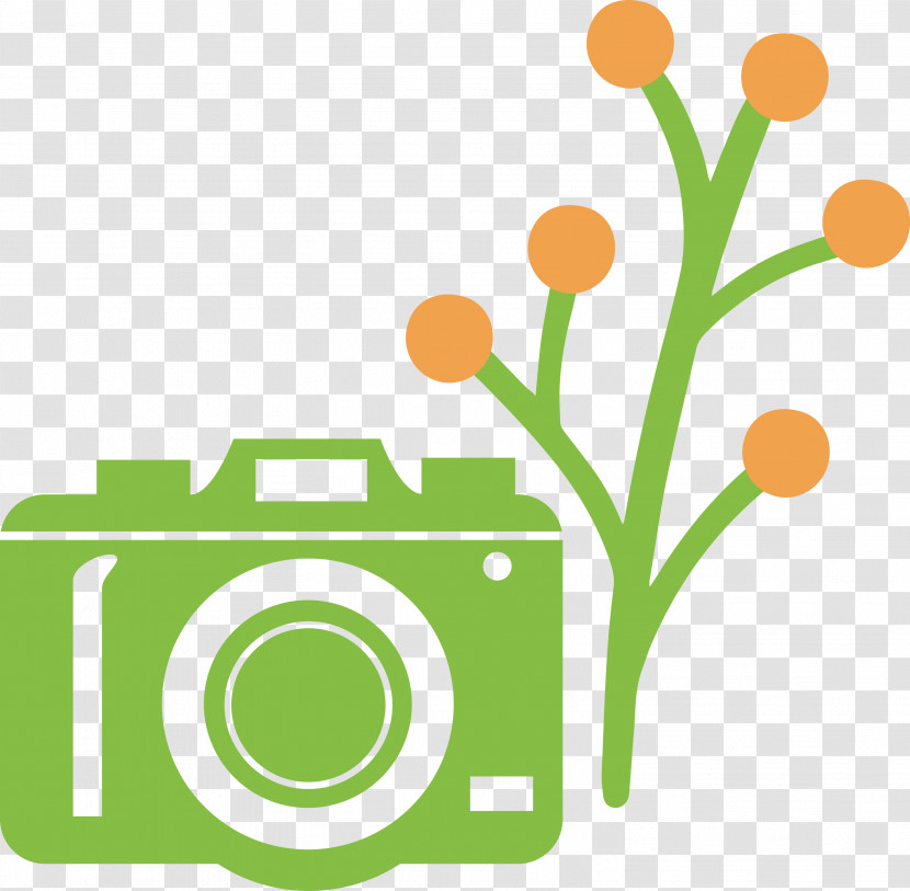 Camera Flower Transparent PNG