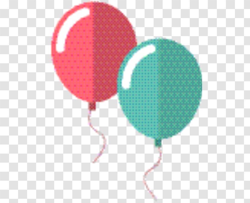 Hot Air Balloon - Party Supply Turquoise Transparent PNG