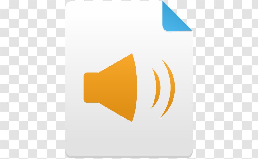 Brand Font - Yellow - Audio Transparent PNG