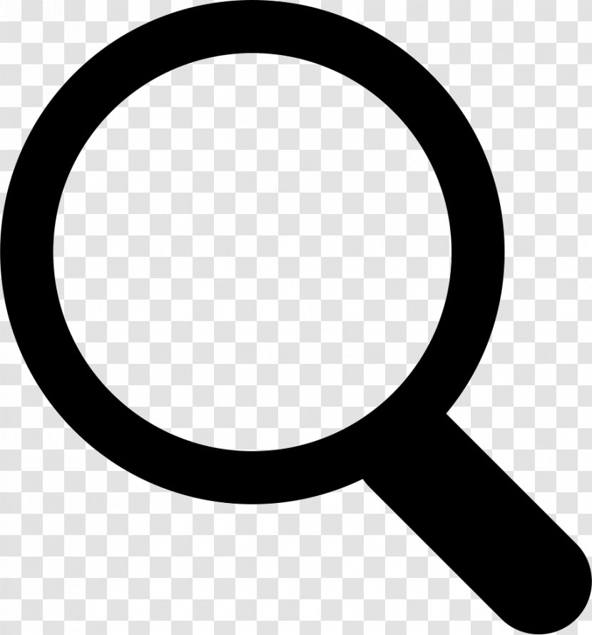 Magnifying Glass - Plain Text - Search Transparent PNG