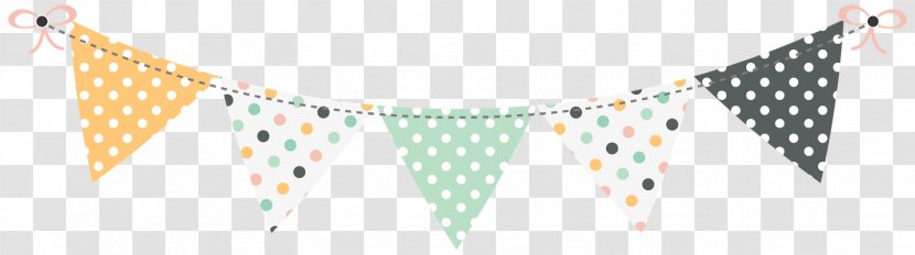 Bunting Banner Paper Pastel Clip Art - Fashion Accessory Transparent PNG