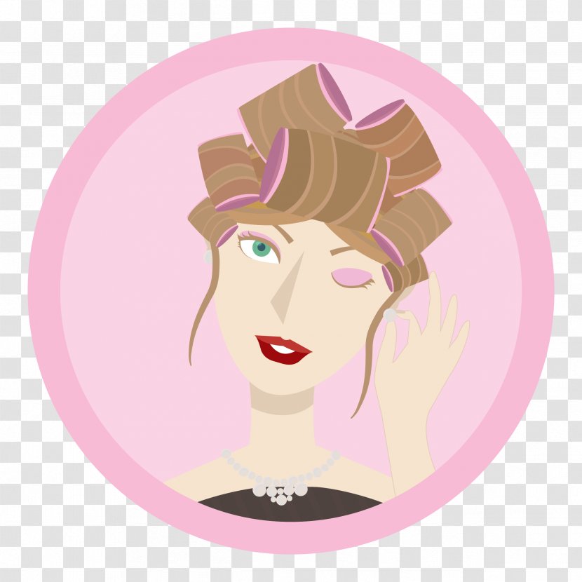 Nose Cheek Cartoon Forehead - Flower Transparent PNG