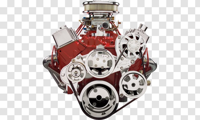 Chevrolet Small-block Engine Pulley Car - Ls Based Gm Smallblock Transparent PNG