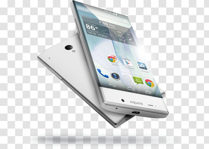 Sharp Aquos Corporation 4G Smartphone Electronics - Hardware - Telephony Transparent PNG