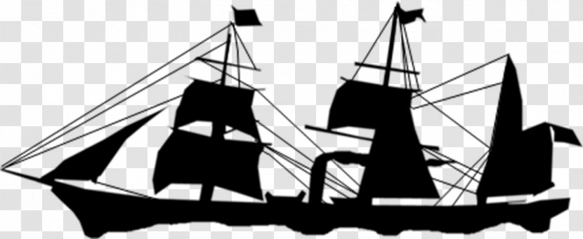 Sail Brigantine Carrack Caravel - Vehicle Transparent PNG