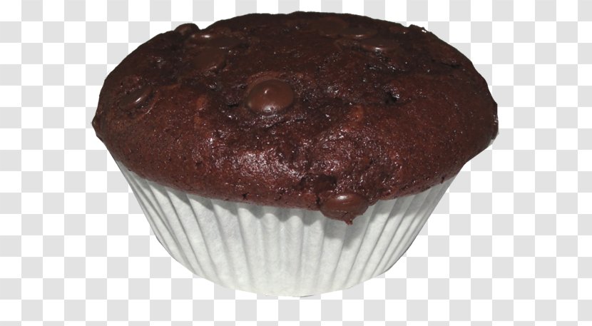 Muffin Cupcake Chocolate Brownie Flourless Cake - Snack Transparent PNG