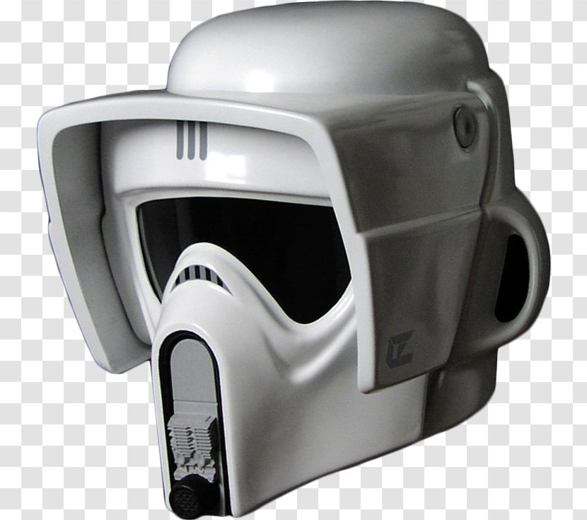 Stormtrooper Motorcycle Helmets Clone Trooper Imperial Scout Star Wars - Helmet Transparent PNG