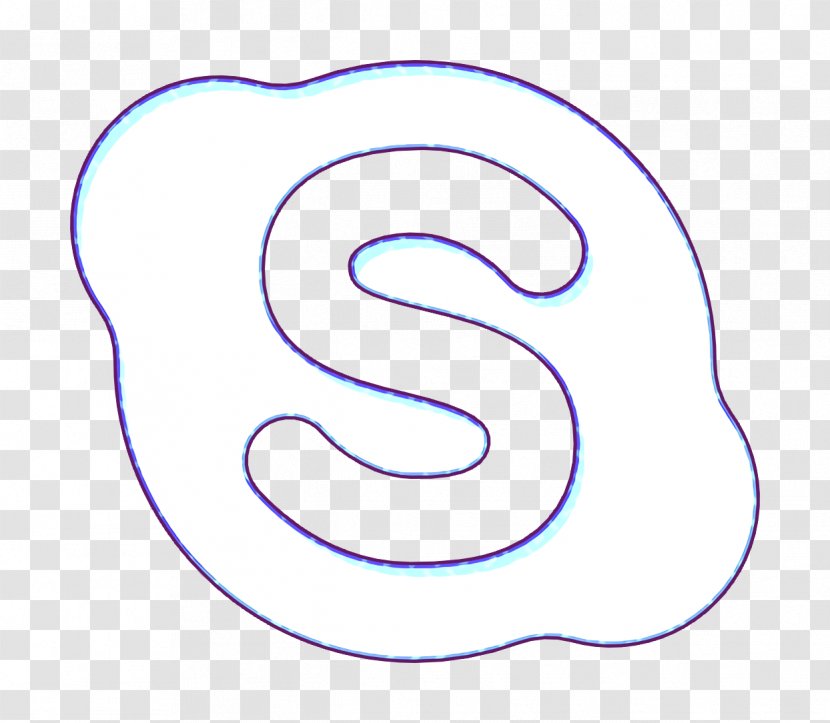 Social Media Logos Icon Skype - Symbol - Number Transparent PNG