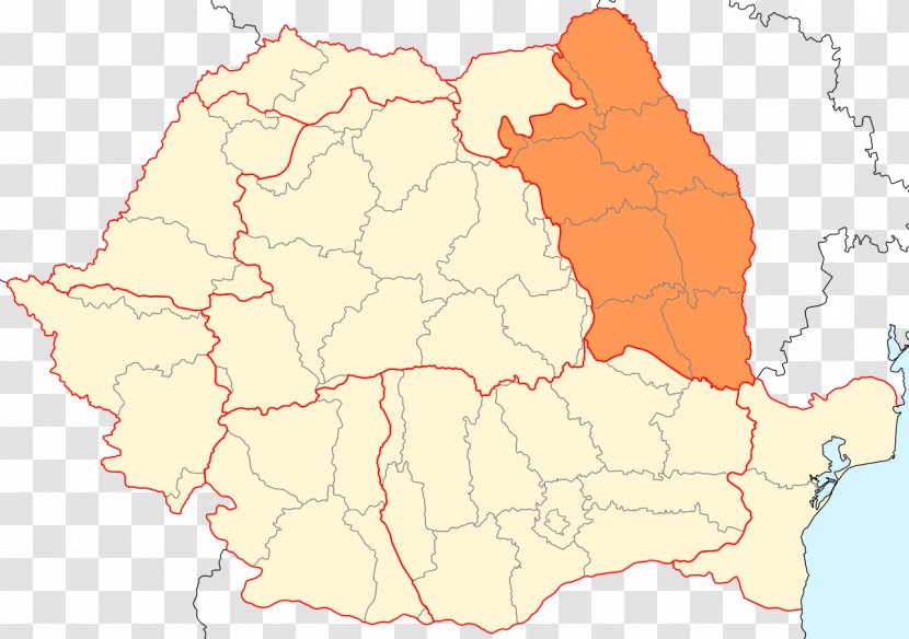 Western Moldavia Romania Moldova Map Transparent PNG