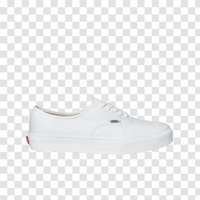 Sneakers Vans Shoe White Canvas - Black - WHITE Transparent PNG