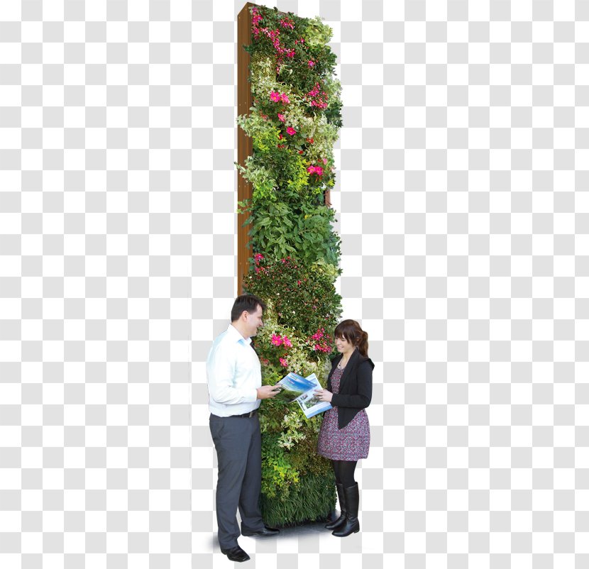 Green Wall Flowerpot Garden Panelling Transparent PNG