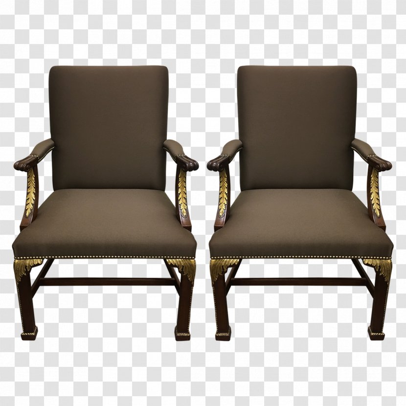 Furniture Chair Armrest Wood - Armchair Transparent PNG