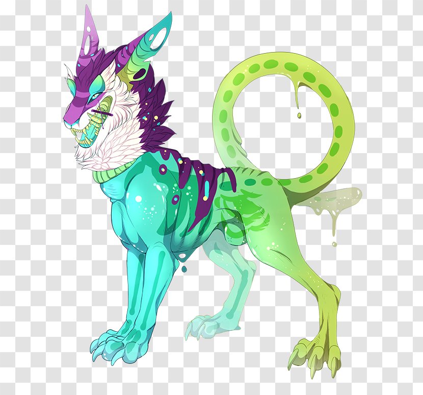 Carnivora Horse Dragon Cartoon - Fictional Character - Overbearing Transparent PNG