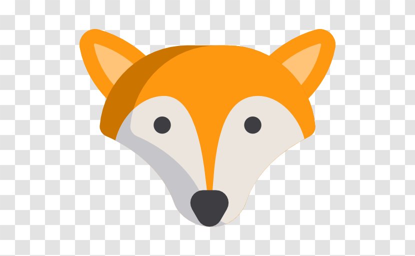 Red Fox Whiskers Snout News Clip Art - Mammal - Icon Transparent PNG