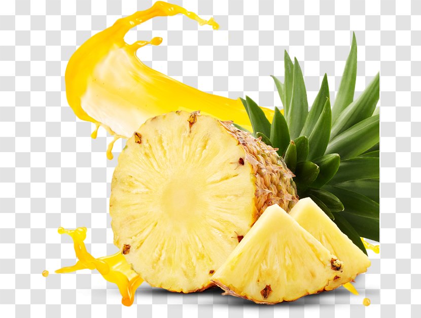 Juice Smoothie Pineapple Fruit Food - Splash Transparent PNG