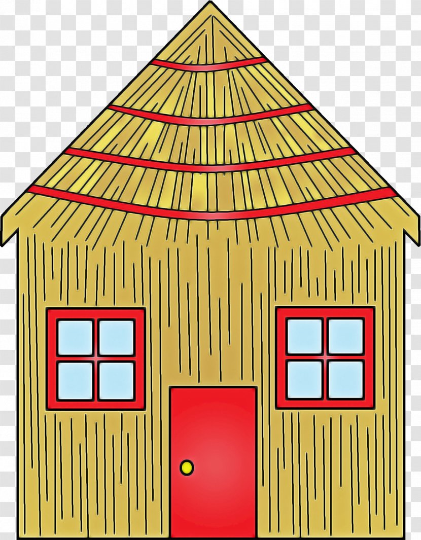 Clip Art House Shed Roof Architecture - Home Building Transparent PNG