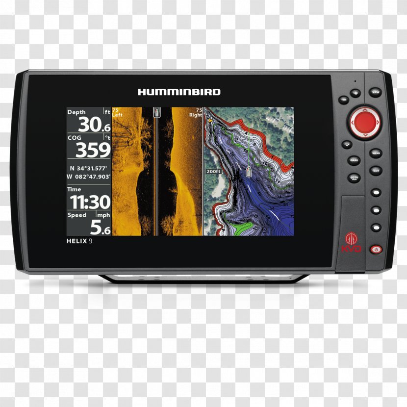 GPS Navigation Systems Fish Finders Backlight Chartplotter Global Positioning System - Handheld Television - Technology Transparent PNG