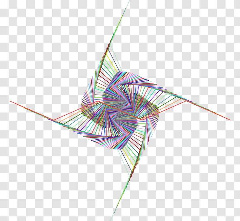 Shuriken Arrow Clip Art - Symmetry - Prismatic Transparent PNG