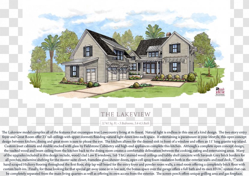 Home Lake View, Chicago House Plan Floor - Cottage Transparent PNG