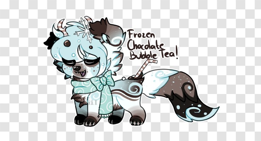 Dog Bubble Tea Puppy Chocolate Cattle - Cat Transparent PNG