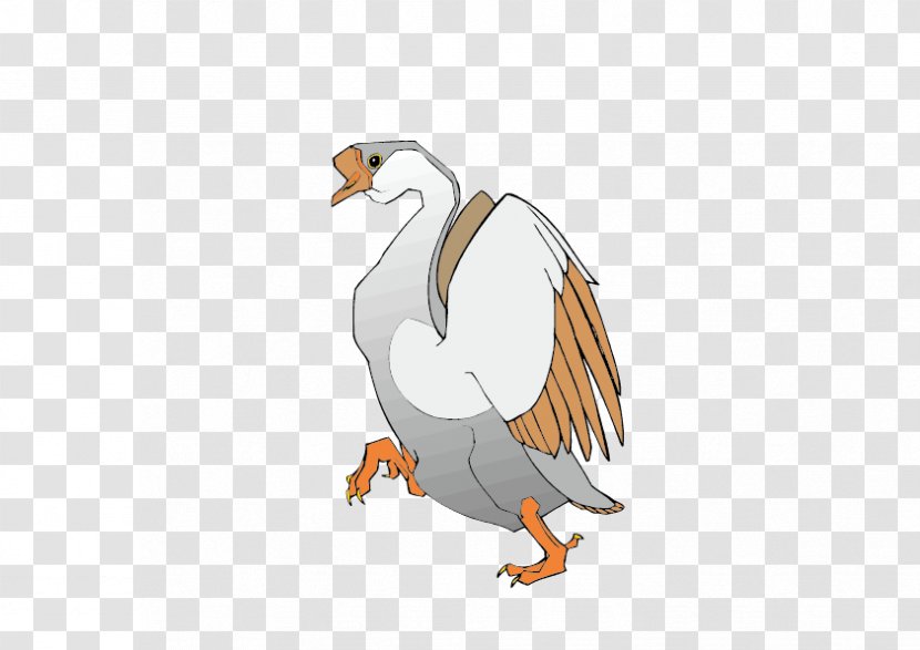 Cygnini Cartoon - Swan Transparent PNG