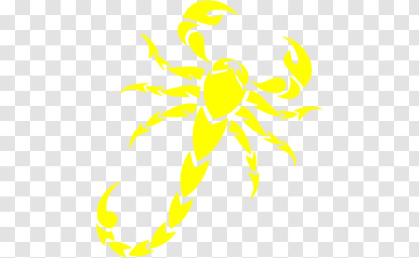 Scorpion Insect Yellow Clip Art - Organism Transparent PNG