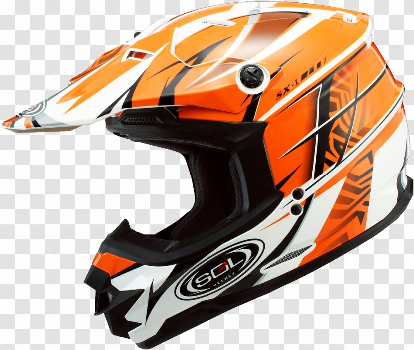 Motorcycle Helmet Sol Bicycle - Clothing - Full Face Image Transparent PNG